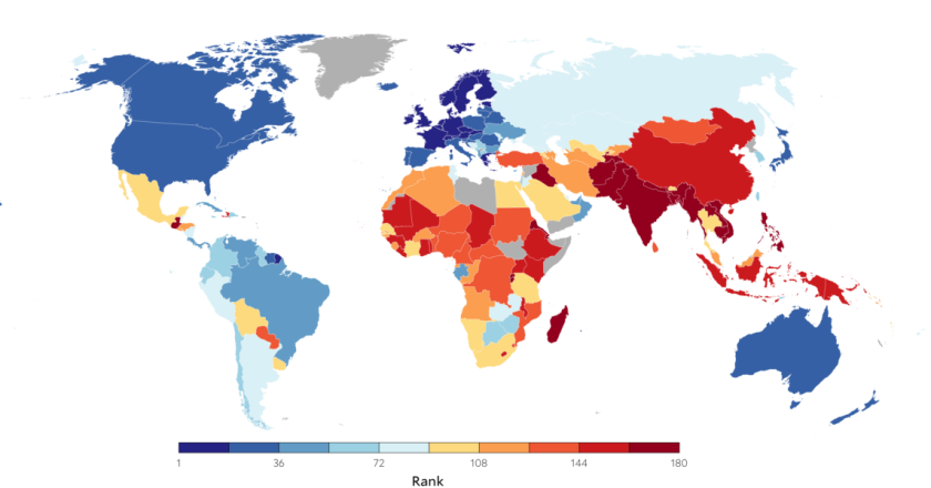 New Report Provides a Ranking of Sustainability Around the World – State of the Planet