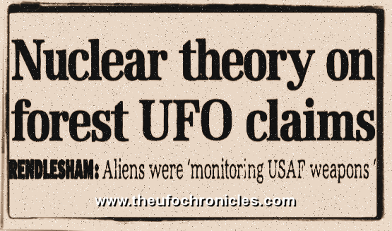 Nuclear Theory On Forest UFO Claims (2011)