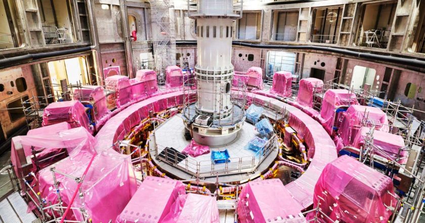 Take a look behind the scenes at the world’s largest fusion experiment