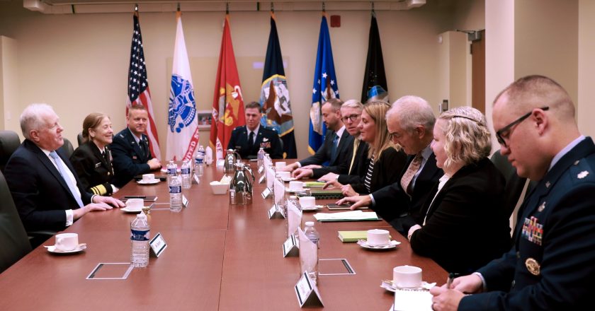 SecAF concludes relationship-building trip with 7 nations across EUCOM > United States Space Force > Article Display