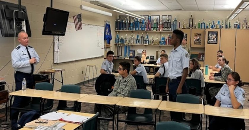 AFROTC, OTS, JROTC educational development efforts boosted by Holm Center, Space Delta 13 collaboration > United States Space Force > Article Display