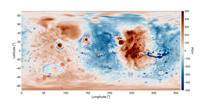 A Gravity Map of Mars Uncovers Subsurface Mysteries