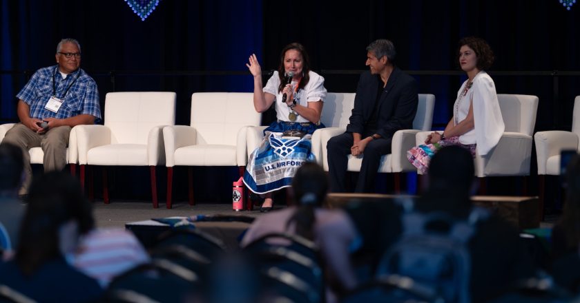 Airmen, Guardians showcase indigenous STEM talent at AISES National Conference > United States Space Force > Article Display