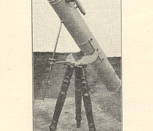 The Ellison Reflector 1912  – Astronotes