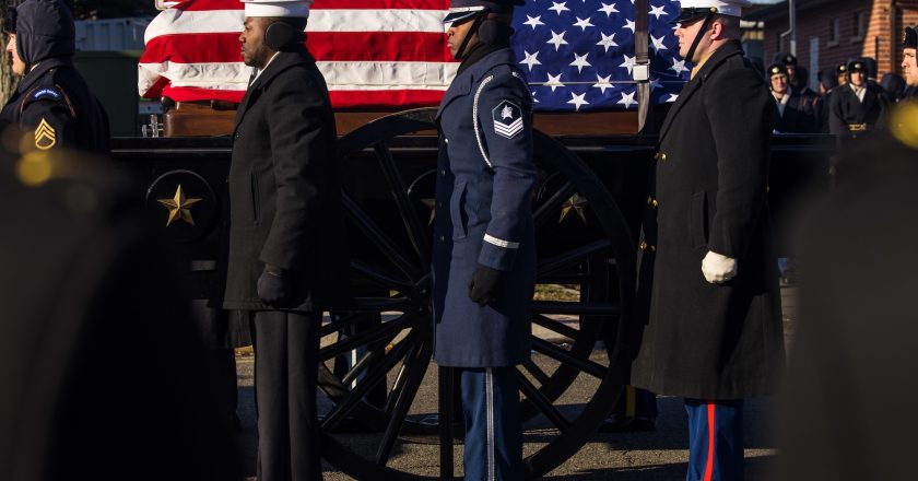 USSF Honor Guard supports its first state funeral > United States Space Force > Article Display