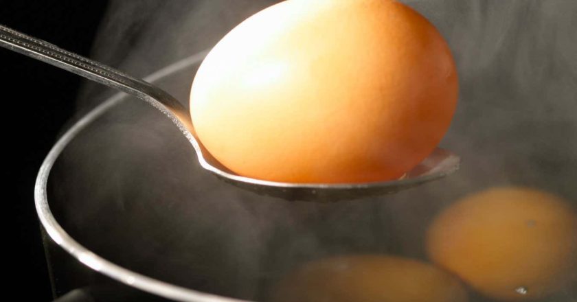 The perfect boiled egg takes more than half an hour to cook