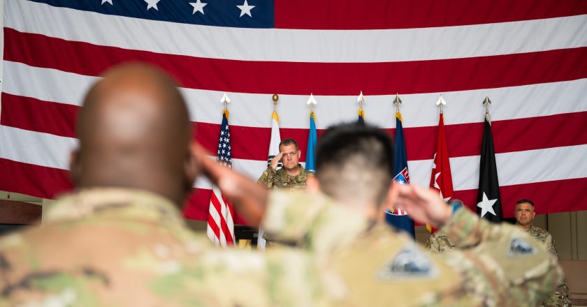 US Space Forces Korea holds first change of command ceremony > United States Space Force > Article Display