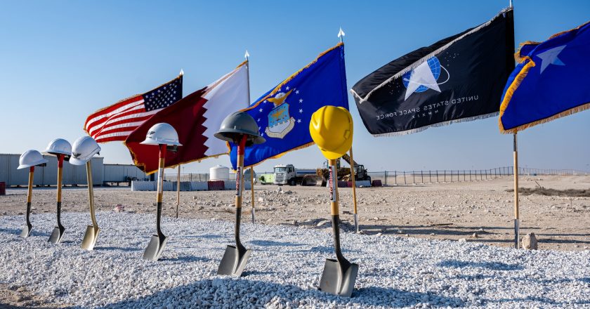 SPACECENT breaks ground on Space Campus project in CENTCOM AOR > United States Space Force > Article Display