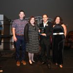 Space Center Houston Awards the Cherri Brinley Outstanding Educator Award to Javier Montiel at the 31st Space Exploration Educators Conference (SEEC)